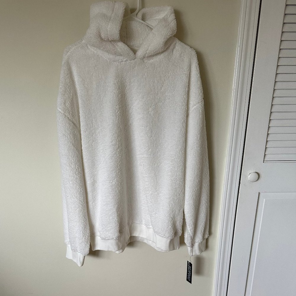 Sherpa Pullover Hoodie (Large)